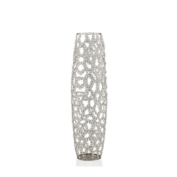 Everly Quinn Crystal Floor Vase Wayfair